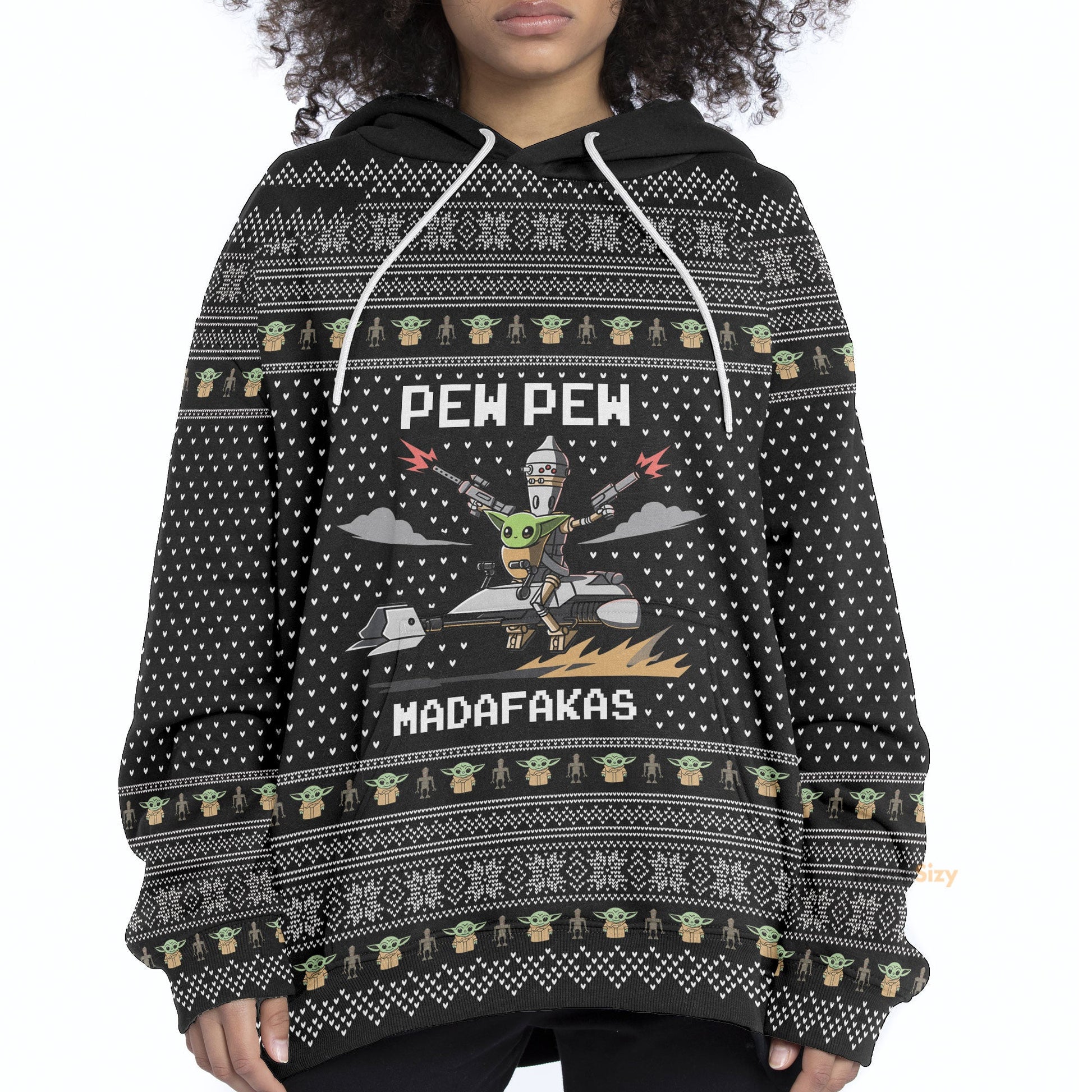 IG and Child Star War Cosplay Hoodie Apparel QT212351Hf