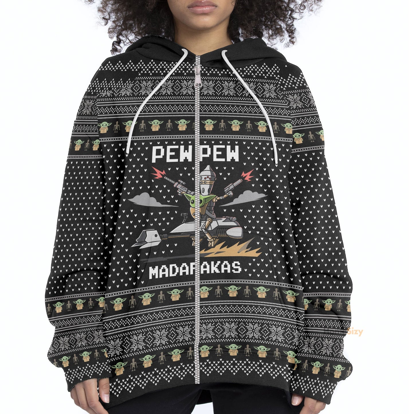 IG and Child Star War Cosplay Hoodie Apparel QT212351Hf