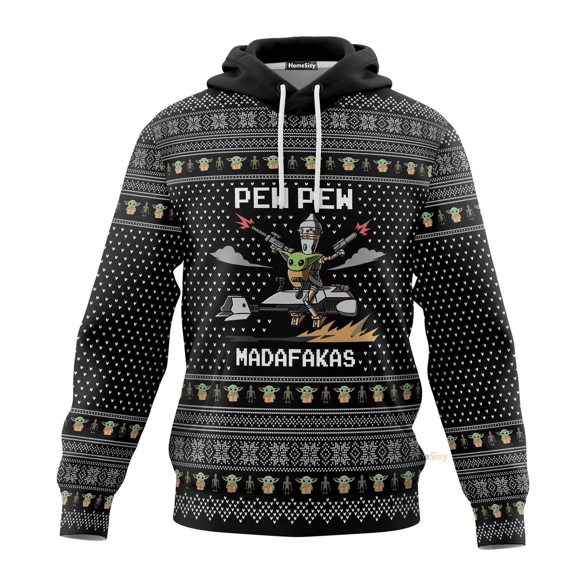 IG and Child Star War Cosplay Hoodie Apparel QT212351Hf