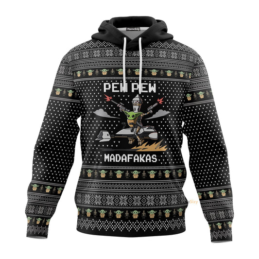 IG and Child Star War Cosplay Hoodie Apparel QT212351Hf