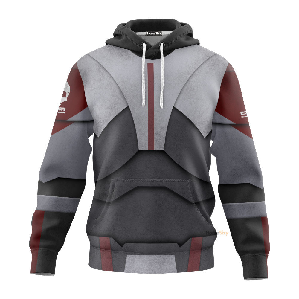 S.W The Bad Batch Armor - Cosplay Costume Hoodie QT308963