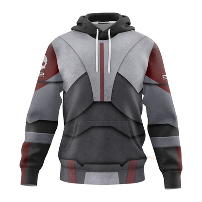 S.W The Bad Batch Armor - Cosplay Costume Hoodie QT308963