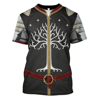 Tree of Gondor Decal Sticker - Cosplay Costume Hoodie QT211714