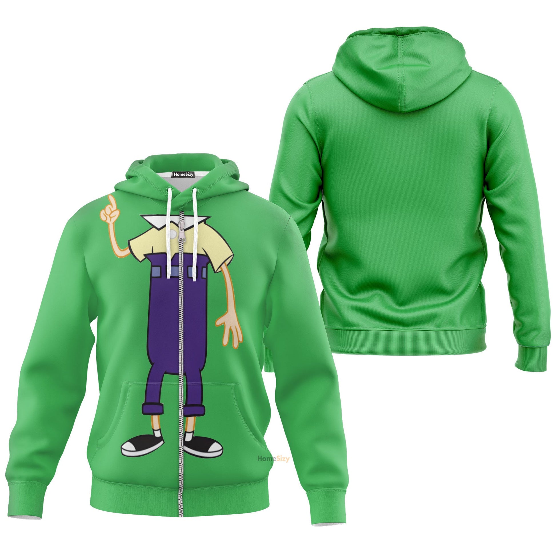 Phineas And Ferb Cosplay Costume Hoodie QT306210Hf