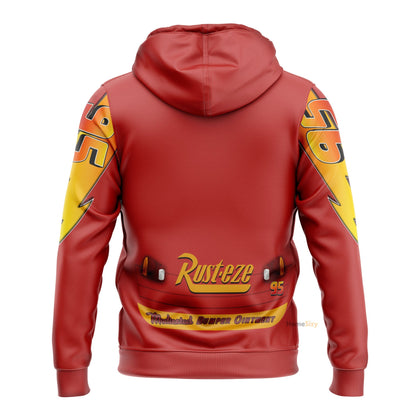 Lightning McQueen Cosplay Costume Hoodie QT207429Hg