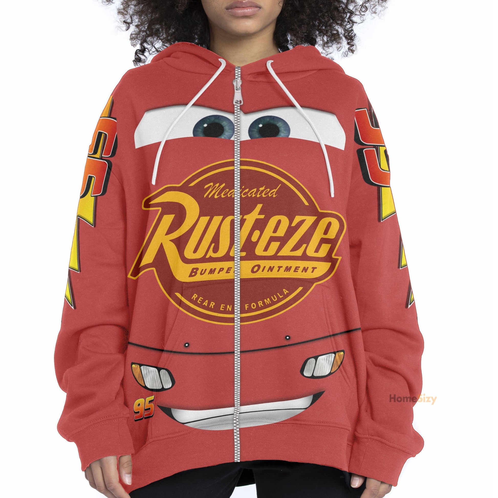 Lightning McQueen Cosplay Costume Hoodie QT207429Hg