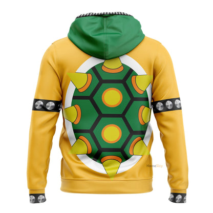Bowser Cosplay Costume Hoodie QT204305Hg