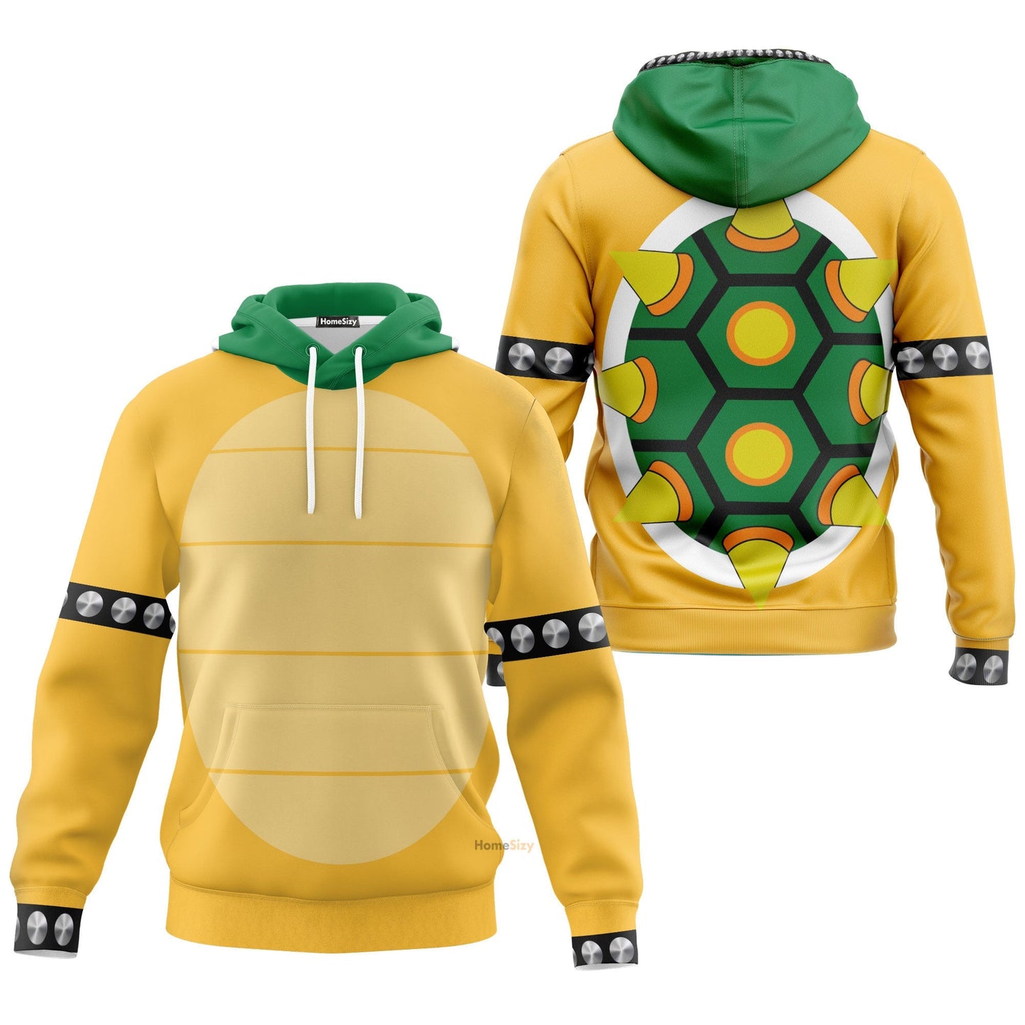 Bowser Cosplay Costume Hoodie QT204305Hg