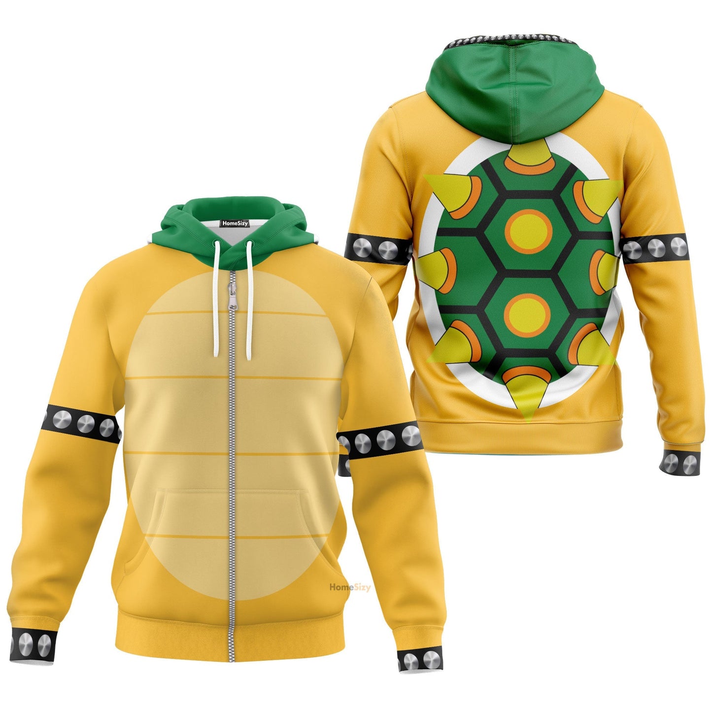 Bowser Cosplay Costume Hoodie QT204305Hg