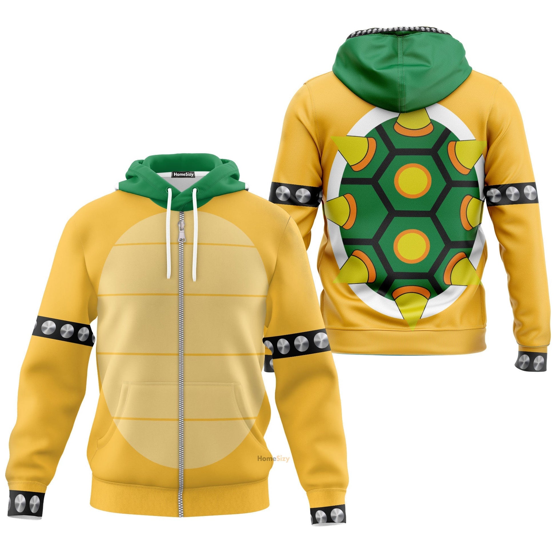Bowser Cosplay Costume Hoodie QT204305Hg