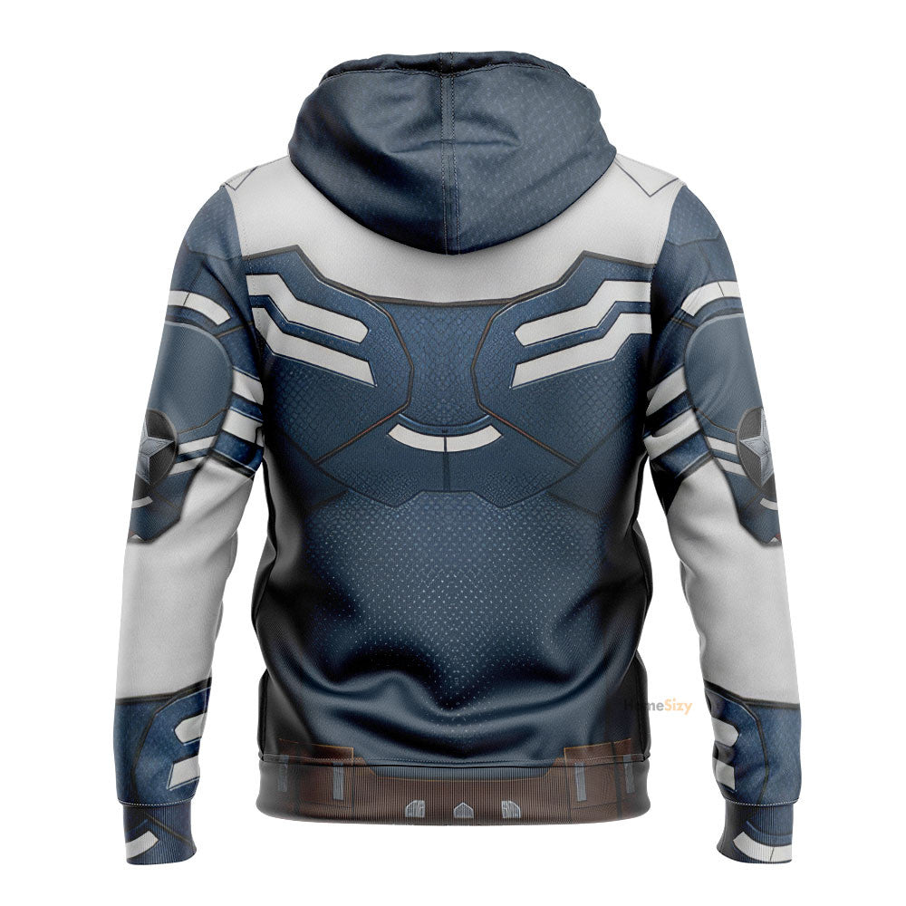 Sam Wilson Captain America Cosplay Costum Hoodie QT307019