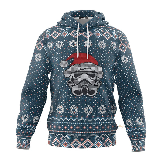 Christmas Mask Santa Ugly Cosplay Hoodie Apparel QT210318Hf