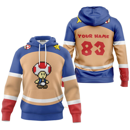Name And Number Toad Sports Hoodie QT307142