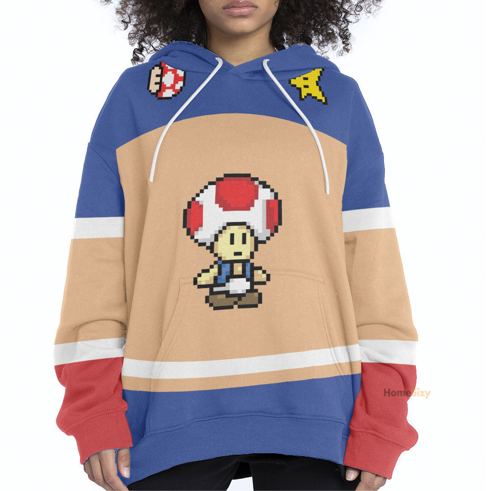 Name And Number Toad Sports Hoodie QT307142