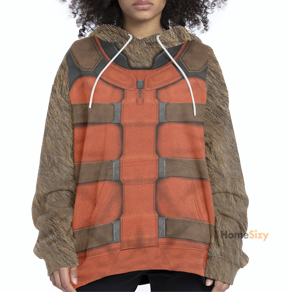 Guardian Of The Galaxy Rocket Racoon Cosplay Costume Tshirt Hoodie QT207255Tf