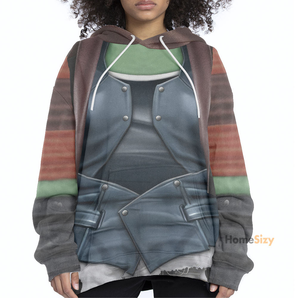 Guardian Of The Galaxy Gamora Cosplay Costume Tshirt Hoodie QT209076Hc