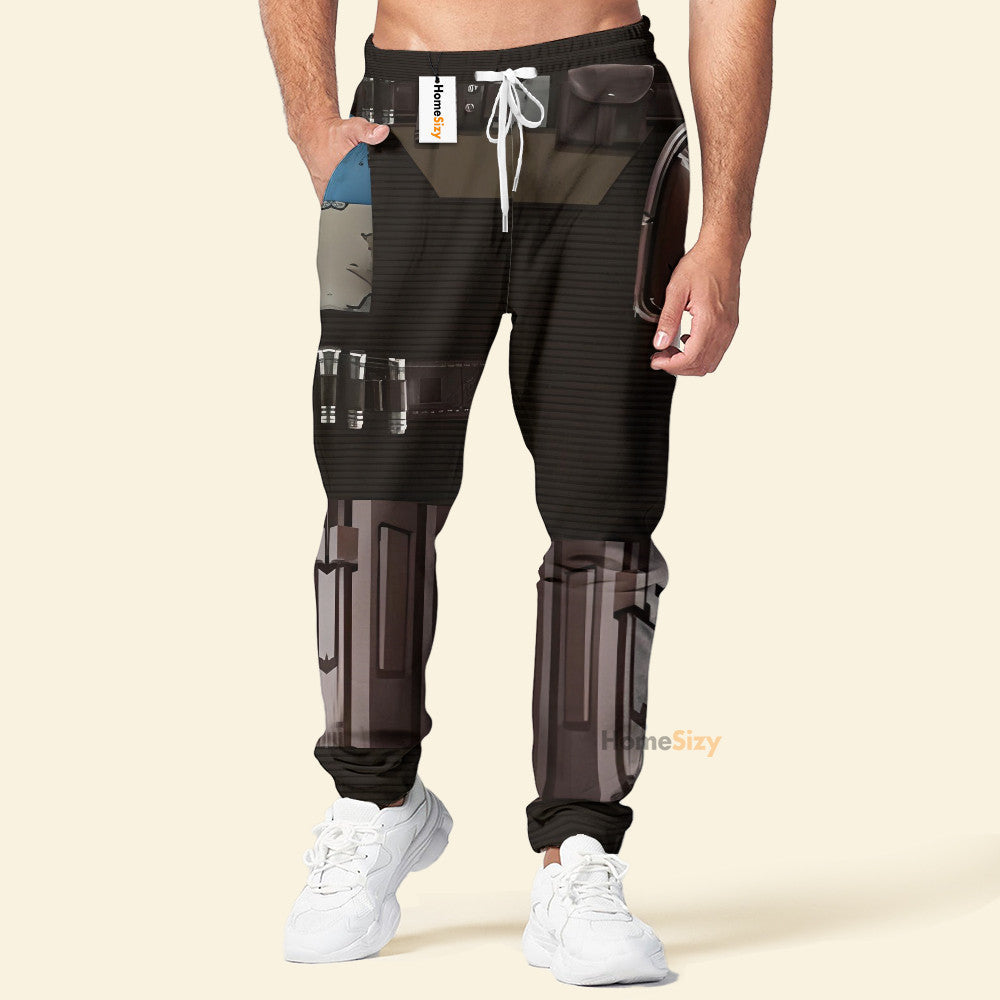 The Mandalorian Cosplay Costume Tshirt Zip Hoodie Sweatshirt QT210484Hg