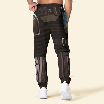 The Mandalorian Cosplay Costume Tshirt Zip Hoodie Sweatshirt QT210484Hg