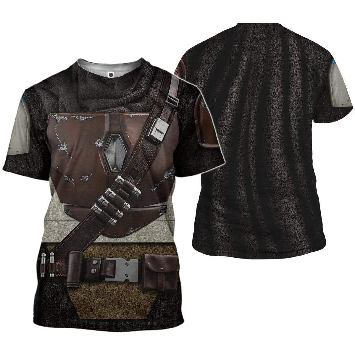 The Mandalorian Cosplay Costume Tshirt Zip Hoodie Sweatshirt QT210484Hg