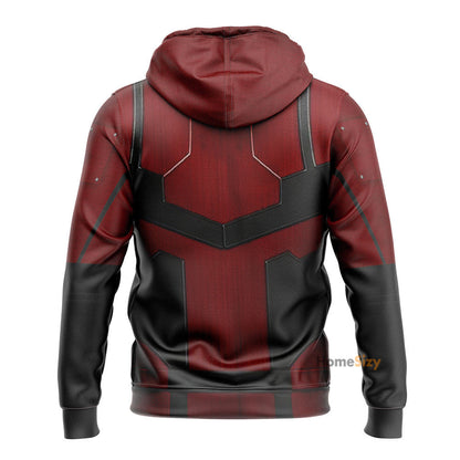Daredevil Suit Cosplay Costume Tshirt Hoodie QT206250Hf