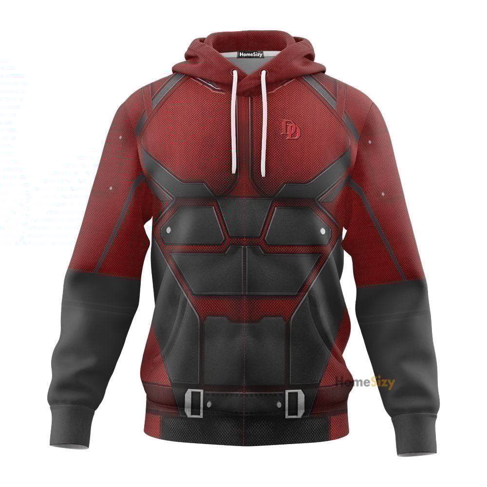 Daredevil Suit Cosplay Costume Tshirt Hoodie QT206250Hf
