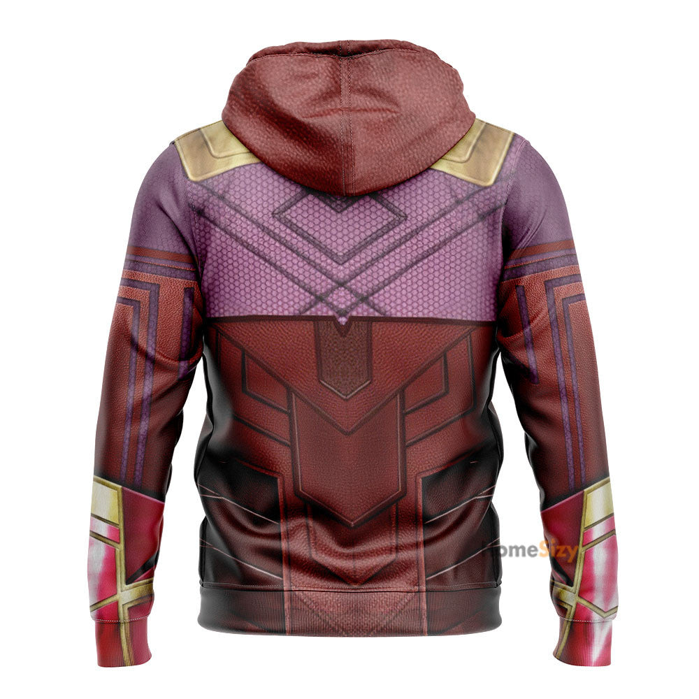 Scarlet Witch Cosplay Costume Tshirt Hoodie QT212526Tf