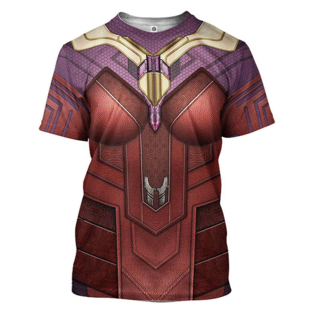 Scarlet Witch Cosplay Costume Tshirt Hoodie QT212526Tf