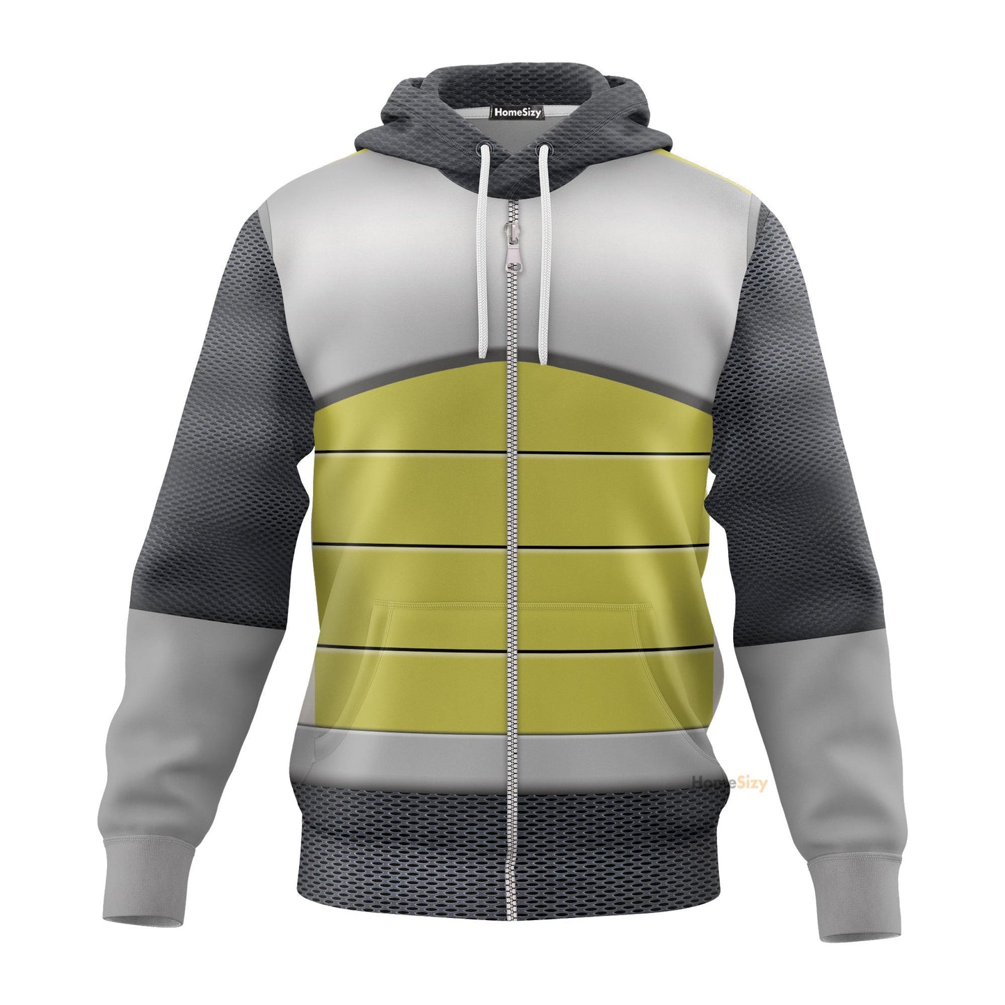 Vegeta Saiyan Battle Armor DrBa Super Cosplay Costume Hoodie QT304083Hg