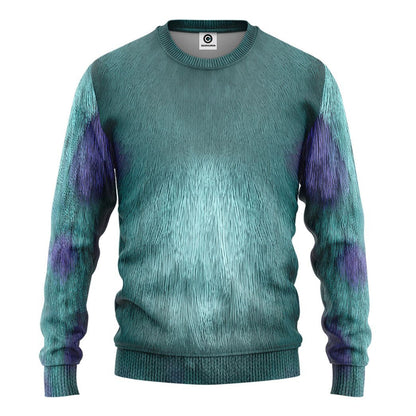 Monster Inc Sullivan Cosplay Costume Tshirt Hoodie QT208473Hf