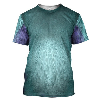 Monster Inc Sullivan Cosplay Costume Tshirt Hoodie QT208473Hf