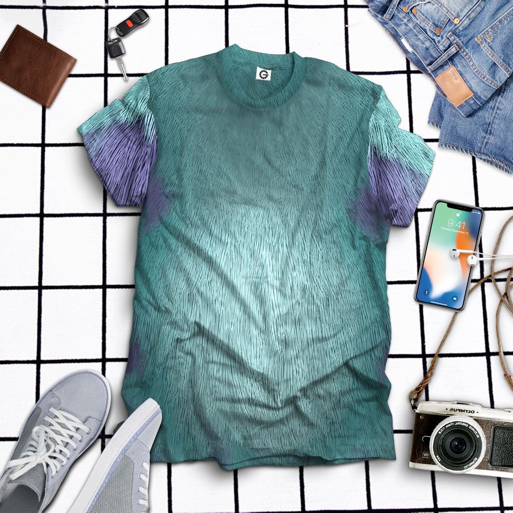 Monster Inc Sullivan Cosplay Costume Tshirt Hoodie QT208473Hf