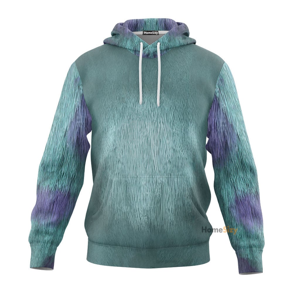 Monster Inc Sullivan Cosplay Costume Tshirt Hoodie QT208473Hf