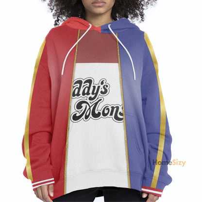 Harley Quinn Daddys Lil Monster - Cosplay Costume Hoodie QT302185Hg