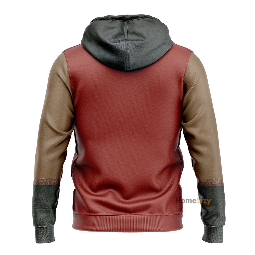 Li Shang General Mulan Cosplay Costume Tshirt Hoodie QT209371Hf