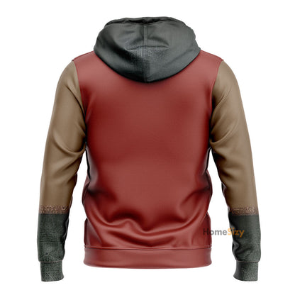 Li Shang General Mulan Cosplay Costume Tshirt Hoodie QT209371Hf