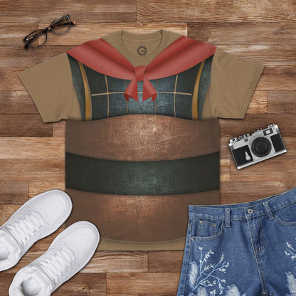 Li Shang General Mulan Cosplay Costume Tshirt Hoodie QT209371Hf