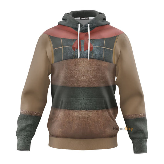 Li Shang General Mulan Cosplay Costume Tshirt Hoodie QT209371Hf