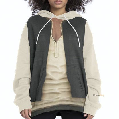 Stwa Han Solo Set Cosplay Costume Hoodie QT207370Tf