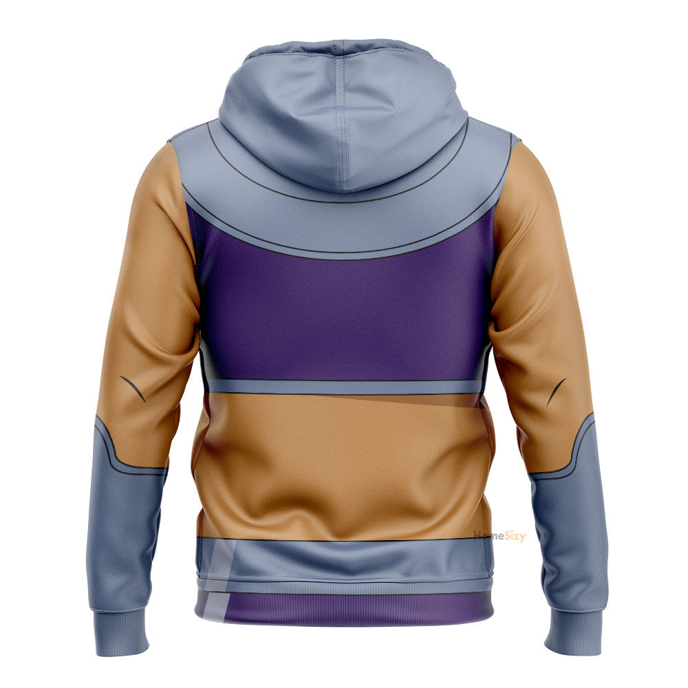 Teen Titan Starfire Cosplay Costume Hoodie QT210529Hf