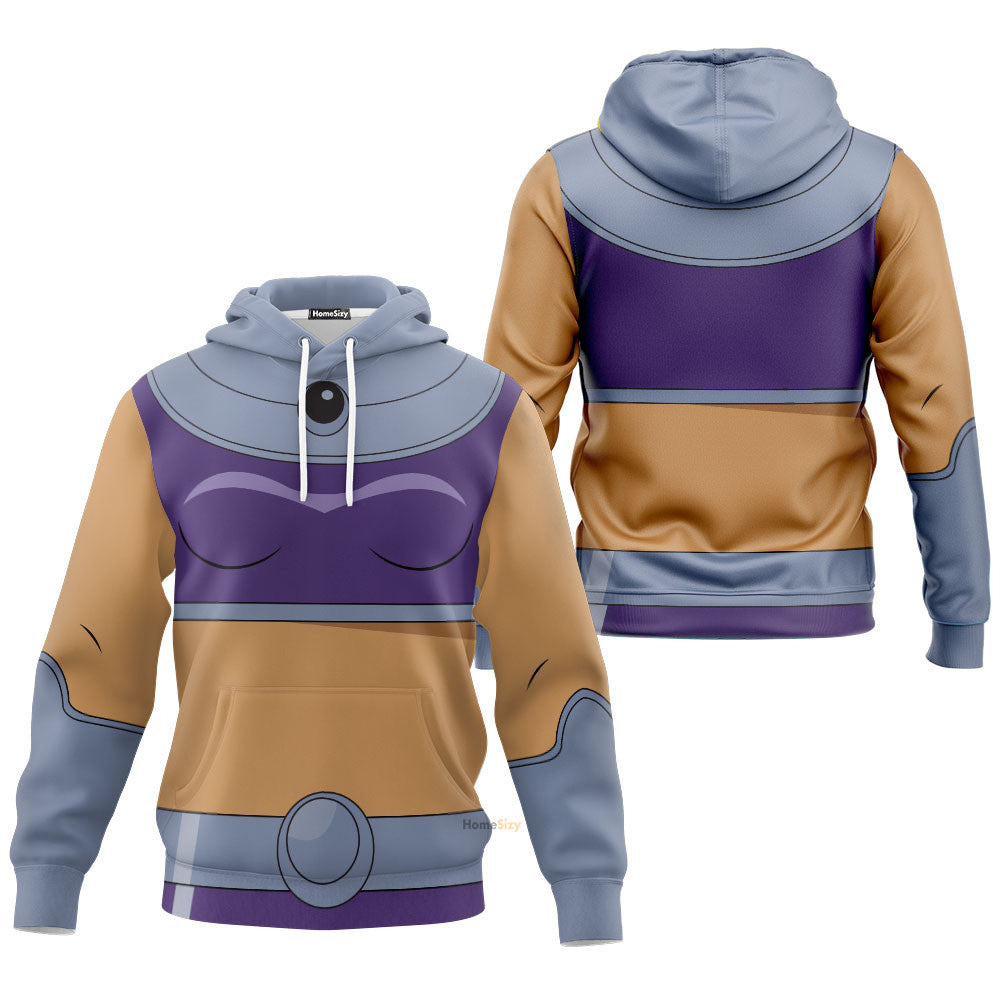 Teen Titan Starfire Cosplay Costume Hoodie QT210529Hf