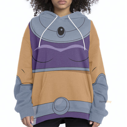 Teen Titan Starfire Cosplay Costume Hoodie QT210529Hf