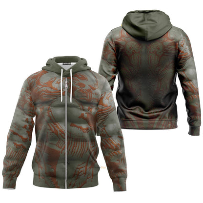 Guardian Of The Galaxy Drax The Destroyer Cosplay Costume Hoodie QT207115Hc