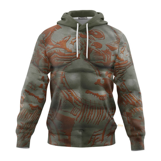 Guardian Of The Galaxy Drax The Destroyer Cosplay Costume Hoodie QT207115Hc