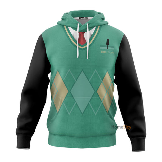 Tshirt Animal Crossing Tom Nook Cosplay Costume Hoodie QT210015Hg