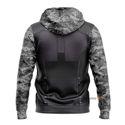 The Punisher Cosplay Costume T-shirt - Hoodies QT212412Hc