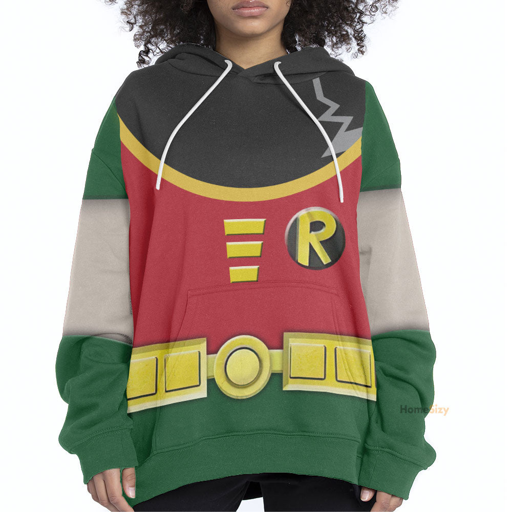 Teen Titan Robin Cosplay Costume Hoodie QT209216Hc