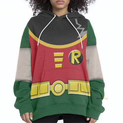 Teen Titan Robin Cosplay Costume Hoodie QT209216Hc