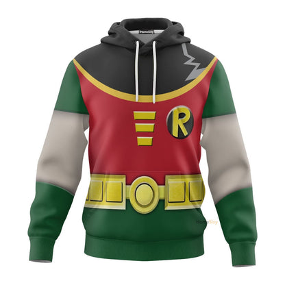Teen Titan Robin Cosplay Costume Hoodie QT209216Hc