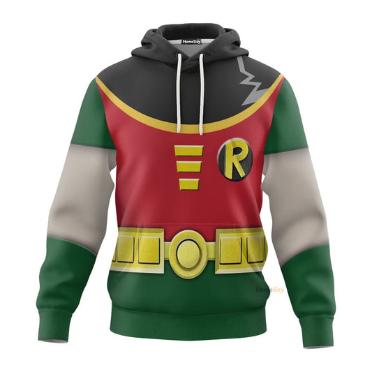 Teen Titan Robin Cosplay Costume Hoodie QT209216Hc