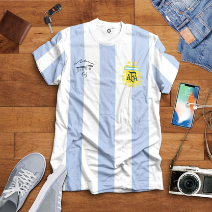 Maradona Jersey Cosplay Costume Tshirt Hoodie QT210011Tf